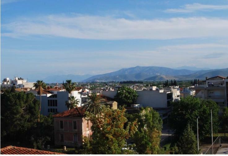 Central Flat In Argos With A View On Nafplio المظهر الخارجي الصورة
